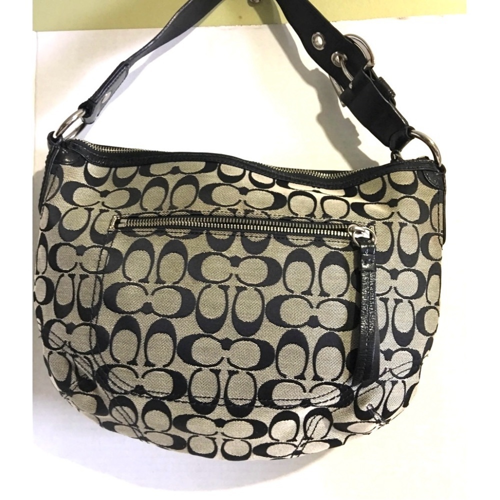 Coach Cc Signature Print Canvas Satchel Handbag - image 2